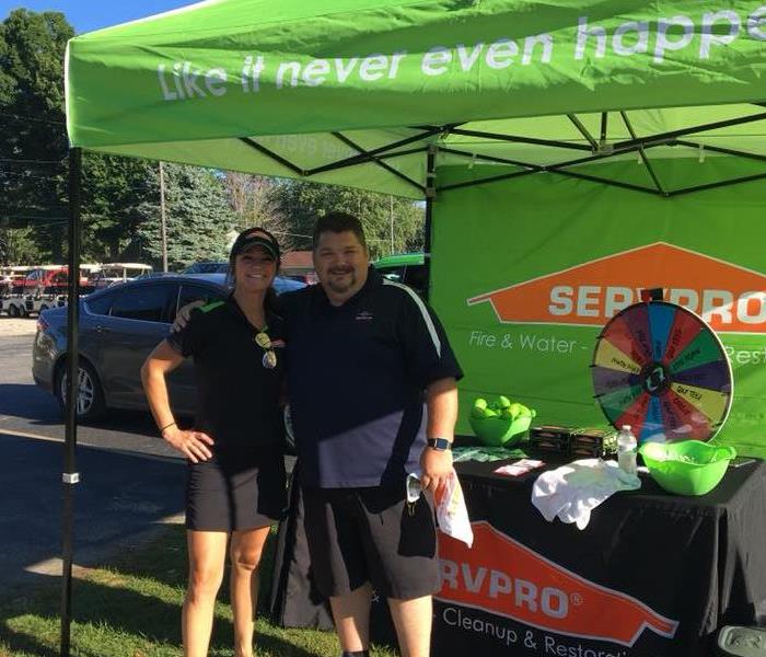 SERVPRO employees pose for a photo